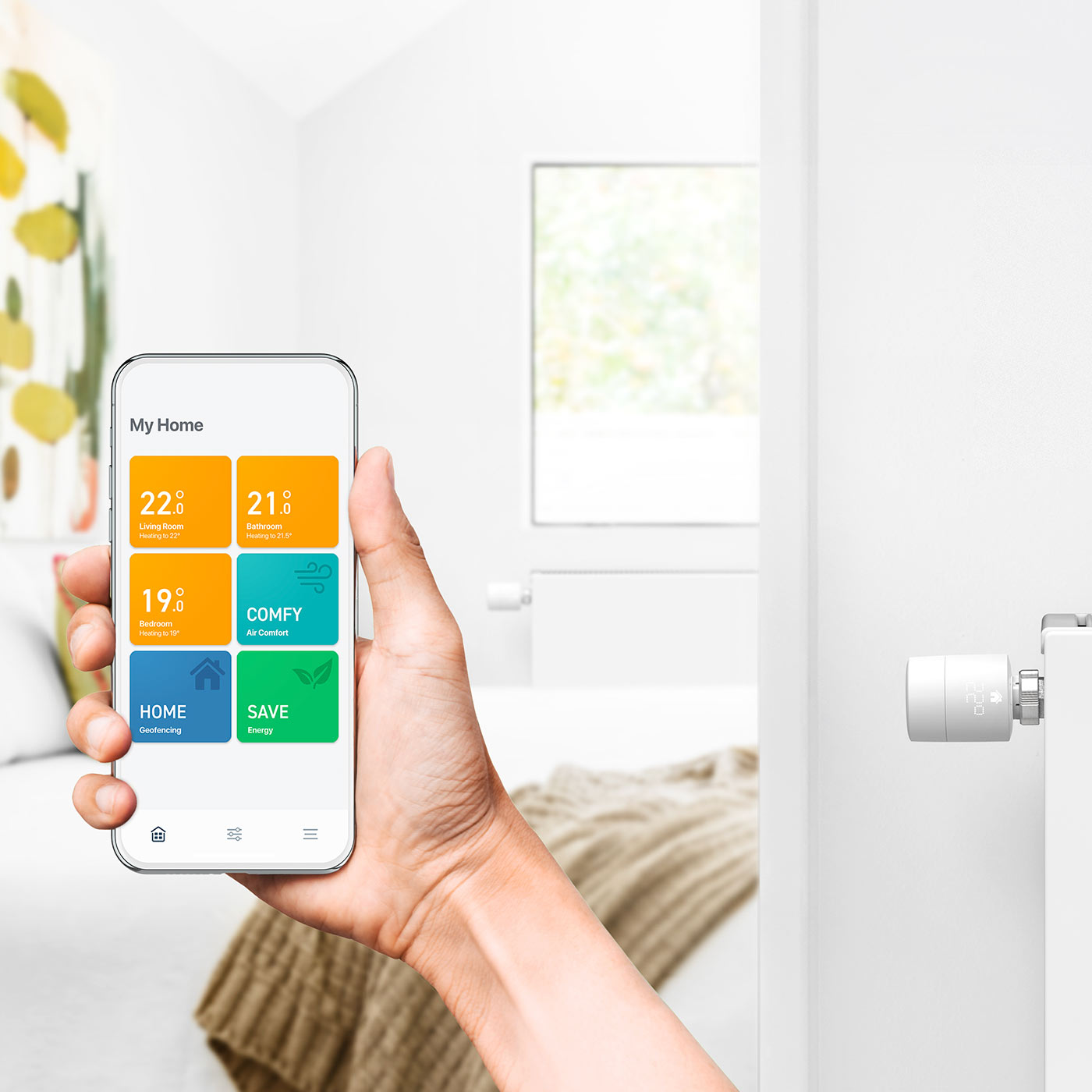 Smart thermostats and radiator valves